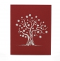 Preview: 3D Karte Baum rot